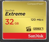 Sandisk Extreme CompactFlash kaart 32 GB