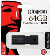 Kingston Usb 3.0 Pendrive Flash Drive Memory Drive 64G Datatraveler 100% Originele High Speed Duurzaam veilig