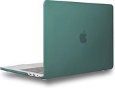 MacBook Pro Hardcover - 13 Inch Case - Hardcase Shock Proof Hoes A1706/A1708/A1989/A2251/A2289/A2338 2020/2021 (M1) Cover - Deep Green