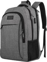 TRVLMORE Rugzak - 36 L - 17,3 inch - Laptop Rugtas - Waterafstotend - Grijs