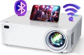 Chesto Beamer FULL HD (4K-Ondersteuning) - 9500 Lumen - Streamen vanaf je telefoon met wifi