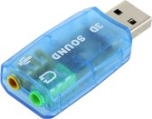 Externe USB Geluidskaart Adapter 51 CH - Sound Card / Audio Kaart Dongle - PC & Mac