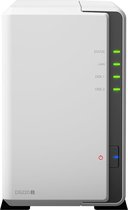 Synology DS220J - NAS - Barebone / Zonder harde schijven - Geschikt voor 2.5" en 3.5"