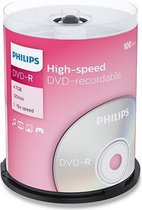 Philips DVD-R/ 4,7GB/ 16x/ Spindel 100 stuks