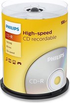 Philips - Philips CD-r 52x 700mb 100cake