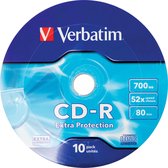 Verbatim CD-R 52X 700MB 10PK OPS Wrap EP 10 stuk(s)