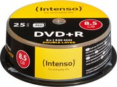 Intenso DVD+R 8,5 GB DL Double Layer 8x Speed - 25st Gebaksdoos