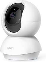 TP-Link Tapo C200 - Beveiligingscamera voor Binnen - 1080P Pan / Tilt Home Security Wi-Fi - Wit