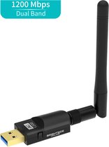 Wifi-adapter - Antenne - 1200Mbps - 5GHz & 2.4GHz- Windows/Mac