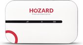 Hozard® MiFi Router - Draadloze WiFi Router - MiFi - 4G Simkaart - Mobiele 4G Netwerk - Compacte Hotspot - Wit