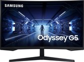 Samsung Odyssey G5 2021 LC27G53TQWRXEN - QHD VA Curved 144Hz Gaming Monitor - 27 Inch