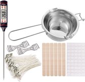 Candle making kit - Kaarsen maken set - Kaarsen maken voor volwassenen - Kaarsen maken kinderen - zelf kaarsen maken - Candle kit - Kaarsenlont