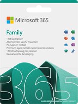 Microsoft 365 Family - Nederlands - 1 jaar abonnement