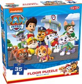 Tactic Nickelodeon Paw Patrol - Vloerpuzzel - 60x40 cm - 35 stukjes