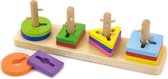 Viga Toys Vormenspel 10-delig Multicolor