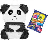 Piñata Panda (50 x 38 x 10 cm) met heerlijk snoep om te vullen - 508 gram