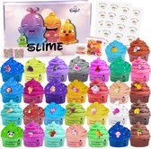 Babyfi ® - Multifunctioneel speelslijm - Set van 30 verschillende stuks - 30 x 50ml - Fluffy slijm - Educatief speelgoed - Anti-kleef - TikTok - Slime - Fidget toys - Putty - Squishy