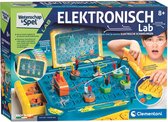 Clementoni Wetenschap & Spel - Elektronisch Lab - Experimenteerdoos - Bouw 18 Elektrische Circuits - 3 Niveaus