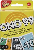 O'NO 99 - Mattel Games - Kaartspel