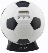 Huntex Digitale Voetbal Spaarpot Met Muntenteller - 1,75 Liter - Geschikt Voor Euro's - Spaarpot Voor Jongen En Meisje - Met Teller - Met slot - Elektrische Spaarpot - Volwassenen - Educatief Speelgoed