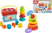 ABC - Baby Stapelpyramide - 0 tot 36 maanden - Vormenstoof