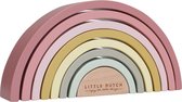 Little Dutch Houten Regenboog Pink