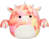 Squishmallow Knuffel - 40CM - Mina-Mae Red Dragon