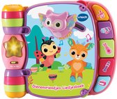 VTech Baby Dierenvriendjes Liedjesboek - Interactief Speelgoed - 3 tot 36 Maanden - Roze