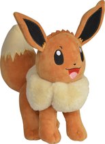 Pokémon Knuffel Eevee Junior 20 Cm Pluche Oranje