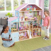 KidKraft - Grand View Mansion - Poppenhuis met gemakkelijke EZ Kraft Assembly™