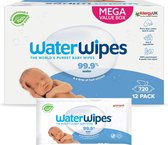 WaterWipes Billendoekjes Bio - 12 x 60 stuks - 720 doekjes