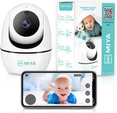 Miya W5 HD Babyfoon - Babyfoon met camera - Smart met app - Bewegingsdetectie - Geluidsdetectie - WIFI/4G/5G