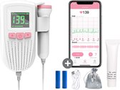 CuteyBaby® Premium Heroplaadbare Doppler Baby met APP Functie - Baby Doppler - Baby hartje monitor - Incl. Accessoires