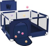 Comomy Grondbox - Speelbox - Grondbox Baby - Playpen - 128x128x66cm - Blauw