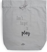 Jollein Boxzak Don't forget to play - Grey