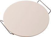 Krumble Pizzasteen BBQ / Pizzasteen oven /  Pizzaplaat / Pizzasteen rond / Pizza baksteen / Pizzaplaat - Diameter 30,5 cm
