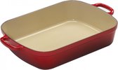 Le Creuset Gietijzeren Braadslede 33 x 25 x 7,5 cm Kersenrood