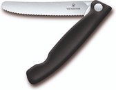 Victorinox Swiss Classic tomatenmes inklapbaar - 11cm - kartel - zwart