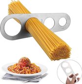 Spaghettimaat - RVS - Pasta afmeten - Spaghetti meter - Spaghettimaatje - Spaghettiverdeler - Universeel