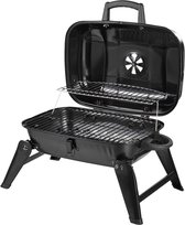 Houtskool barbecue - Camping BBQ - Tafel BBQ - Barbeque - Zwart