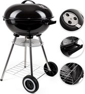 BBQ 3-poot rond zwart Ø39cm | geschikt voor 4 personen | hoogte 60 cm