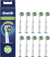 Oral-B CrossAction - Met CleanMaximiser-technologie - Opzetborstels - 10 Stuks