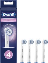 Oral-B Sensitive Clean - Opzetborstels - 4 Stuks