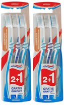 Aquafresh - Tandenborstels - Clean & Flex Medium - 6 Stuks