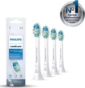 Philips Sonicare C2 Optimal Plaque Defence HX9024/10 - Opzetborstels - 4 stuks