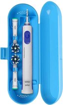 Reisetui Geschikt Voor Oral-B Pro/Vitality/Smartseries Stages Kids - Beschermhoes Travel Case - Geschikt Voor Elektrische Tandenborstel - Blauw