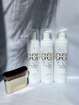 Zelfbruiner Medium 100% Natuurlijk - 200 ml - Zelfbruiner voor lichaam en gezicht - Selftan Bronzer - Geen Chemicalen !