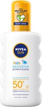 NIVEA Sun Babies & Kids Sensitive Protect Zonnebrand spray SPF50 -  200ml