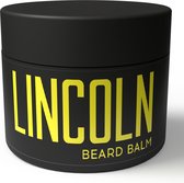 LINCOLN Baardbalsem - Baardverzorging met Beard Balm - Natuurlijke Styling met Baard Crème, Alternatief voor Baardolie, Baard Wax
