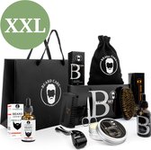 XXL Baardverzorging set - Baardgroei kit - Giftset - Baardolie 60ML Baardbalsem 50 GR - Baardgroei kit - Baardset - 8 delig